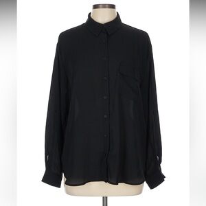 Sheer but not see through shirt with buttons